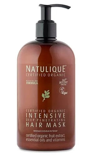 NATULIQUE CERTIFIED ORGANIC Hair Care - Intensive Deep Penetrating Hair Mask - 100ml